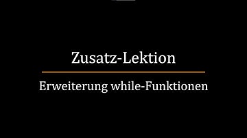 Arduino Zusatz-Lektion: Erweiterung while-Schleife