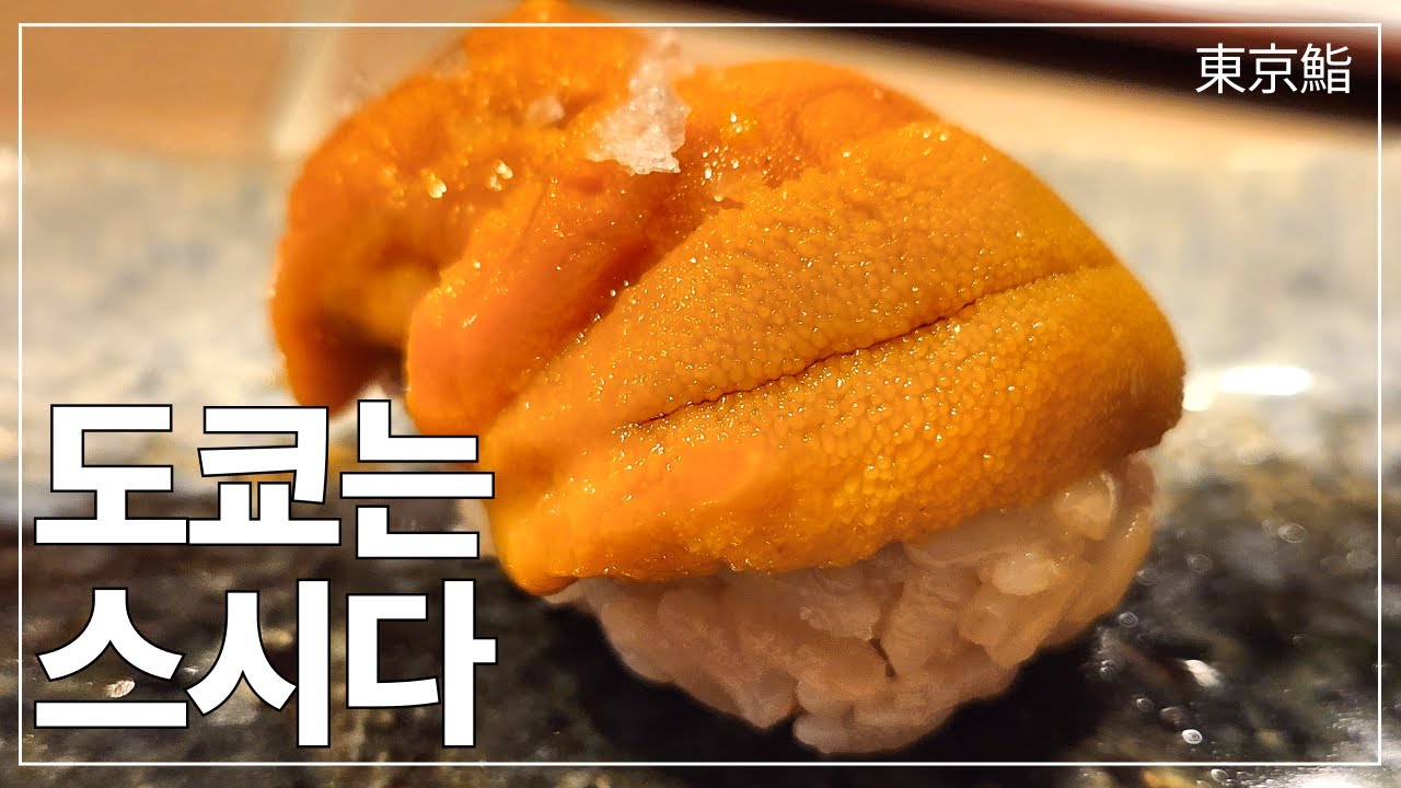 도쿄는 스시다 🍣 ..  성게 파라다이스로 유명한 긴자 슈토쿠, 츠키지의 명가 원조 슈토쿠, 수준 높은 회전스시까지 도쿄의 스시 맛집 3곳