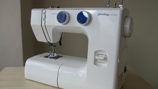 Privileg Super Nutzstich 1511 Nähmaschine Sewing machine Швейная машина test