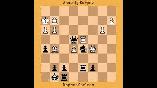 Anatoly Karpov vs Magnus Carlsen | World Blitz Championship (2007)