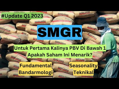 Analisa Saham SMGR. Kinerja Q1 Naik Tapi Harga Turun Terus Sampai PBV di bawah 1. Menarik?