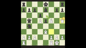 Bishop sacrifice #chesstactics #bishop #sacrifice #queen #trap #chess