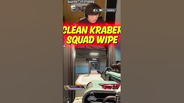 iiTzTimmy CLEAN Kraber Squad Wipe | Apex Legends #apexlegends #shorts