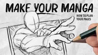 Make your OWN MANGA | Tutorial on how to plan your Pages | DrawlikeaSir