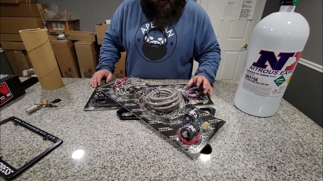 Nitrous express direct port hemi plate kit unboxing YouTube
