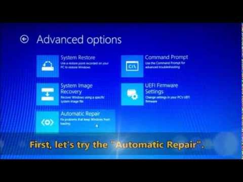 Windows 8 Fixing Problems Using The Refresh Your Pc Option