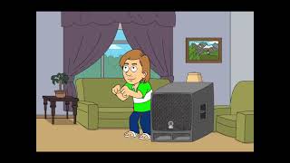 Boris Blasts Loud Caillou Cry Sound Effect At 3Amgrounded