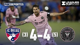 FC Dallas 4 - 4 Inter Miami | HIGHLIGHTS | Leagues Cup 2023