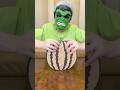 break a watermelon with monstrous force