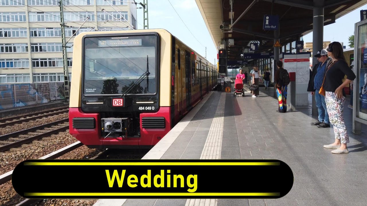 S-Bahn Station Wedding - Berlin 🇩🇪 - Walkthrough 🚶