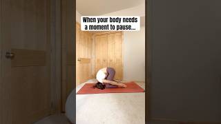 When your body needs a moment to pause…try this ✨