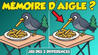 🦅 Find the 3 Differences (Observation Test) screenshot 5