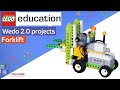 Wedo 2 0 instructions + code Forklift II LEGO EDUCATION