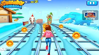 Game - Subway Runner - SNOW WORLD RUN | Android/iOS Gameplay HD