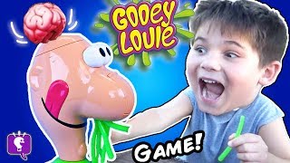 hobbykids play gooey louie game and get a prize