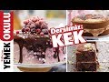 Ders: Kek 101 | Kek Yapmanın Anatomisi ve Kekle 3 Harika Pasta Tarifi