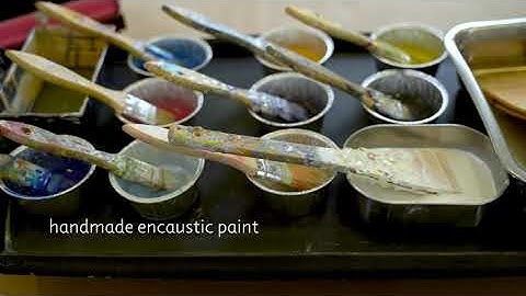 My Encaustic Wax Painting Process