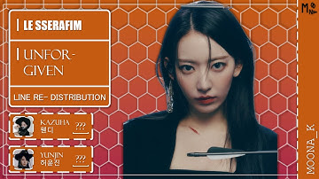 How Should LE SSERAFIM Sing UNFORGIVEN | Line Re-Distribution