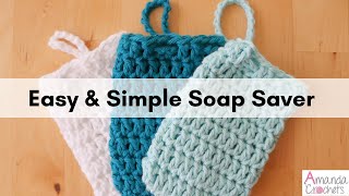 Easy & Simple Soap Saver | Quick Soap Bag | Beginner Crochet Tutorial by Amanda Crochets 31,890 views 1 year ago 12 minutes, 39 seconds