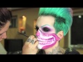 Jeffree Star - time lapse Halloween makeup!