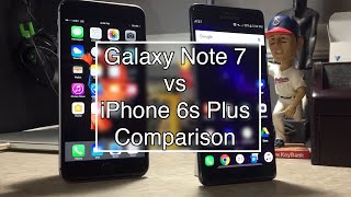 Galaxy Note 7 Vs Iphone 6S Plus Comparison