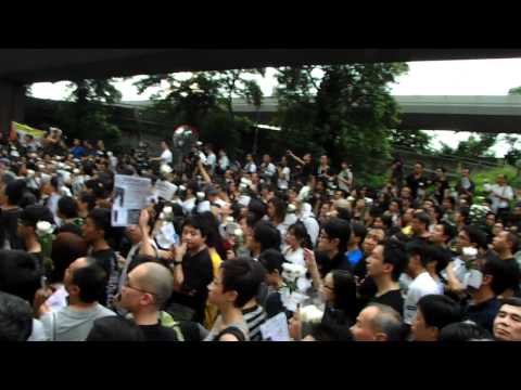 聲討屠夫政權 追究李旺陽離奇「自殺」真相 8/10