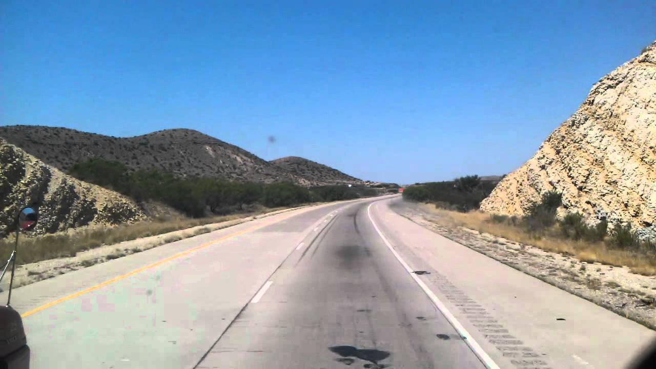 IH 10 and 20 come together in Texas