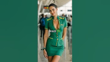Beautiful Global Flight Attendants from 10 Countries e22