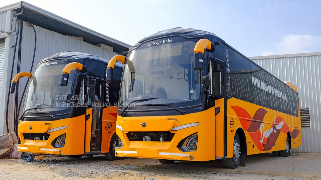 East 🇮🇳 India’s First | A BharatBenz 1824 13.5M | Damodar RUDRA | AC Sleeper |With Individual TV & 🚽