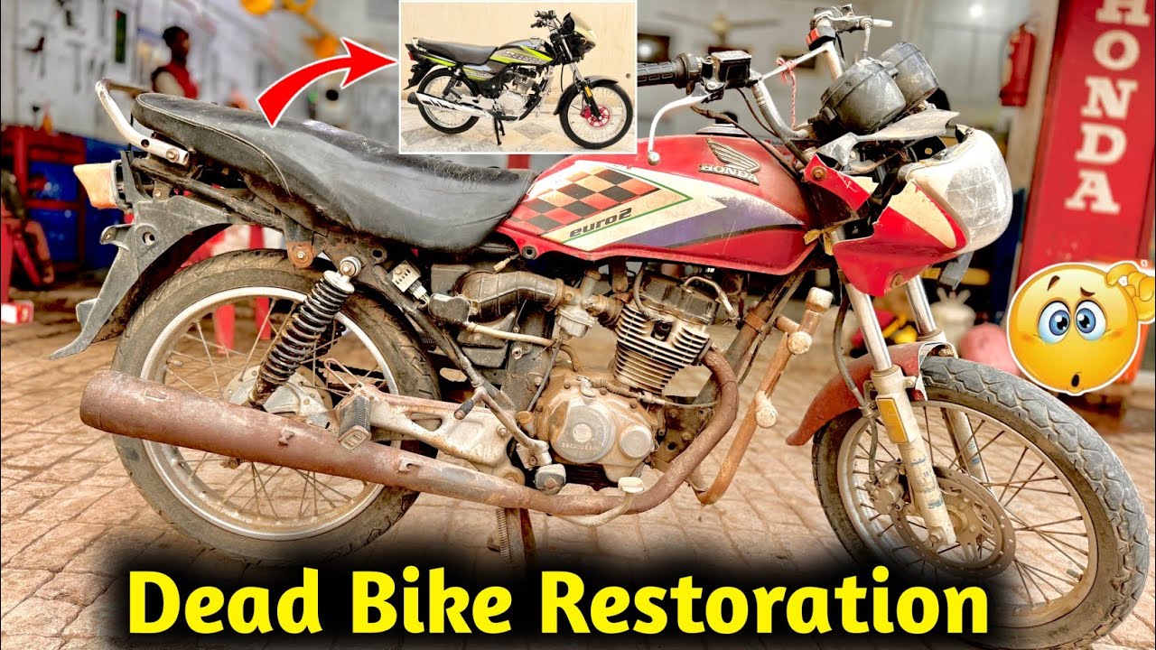 Honda Deluxe Dead Bike complete restoration || Restoration