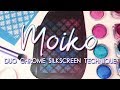 Techniques Silkscreens MOIKO Duo chrome & Rainbow pour polymère