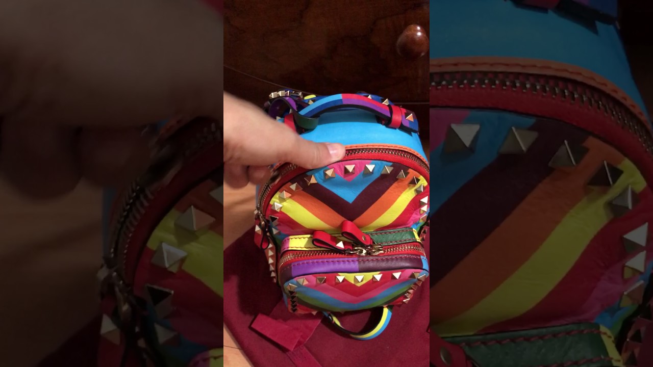 Valentino Mini Backpack Studded YouTube