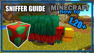 Everything About the Sniffer and Sniffer Eggs in Minecraft! (1.20+) | Easy Minecraft Tutorial