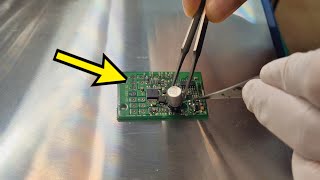 283.PCB 핫 플레이트 사용해서 부품 떼어내기 | Use PCB Hot Plate to Remove Parts.