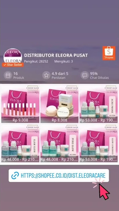 ELEORA COD GRATIS ONGKIR SHOPEE :  DISTRIBUTOR ELEORA PUSAT ( DIST.ELEORACARE )
