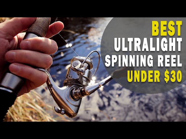 Best Ultralight Spinning Reel Under $30 in 2023 