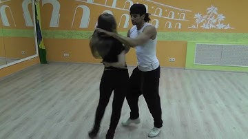 Zouk Class 03.12.12 at Brazuka Dance School - Wakko & Masha