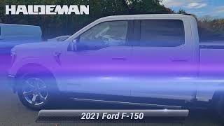 Certified 2021 Ford F-150 LARIAT, East Windsor, NJ A0240A