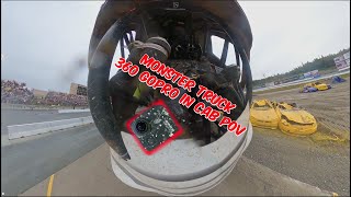 💥🔥 MONSTER TRUCK freestyle in cab with SHARKBITE 360 camera 💥🔥  #4k #gopro #monstertruck