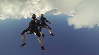 Full Angle Skydiving Around Clouds Update