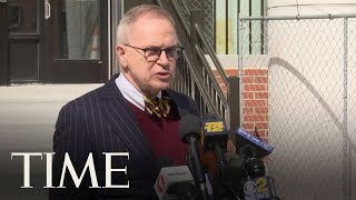 Man Charged With Killing Gambino Crime Boss Shows Pro-Trump Slogans On Hand In Court | TIME