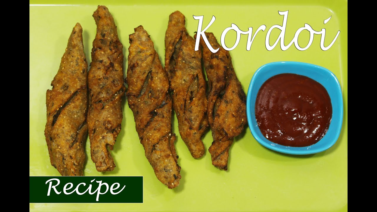 Assamese baked savoury kordois