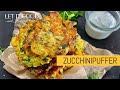 Zucchini Bratling mit Minzjoghurt Vegetarisch, und einfach lecker!