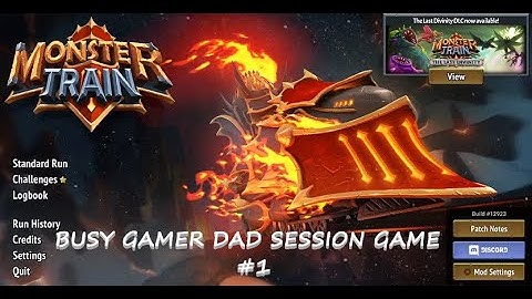 Trying this awarding winning deck builder Rogue-like |Monster Train #monstertrain 1