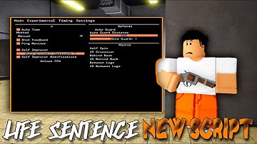 *NEW* Life Sentence Script Gui (Pastebin)