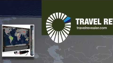 Scratch Off Map of the World by Travel Revealer - Scratch Off World Map Poster