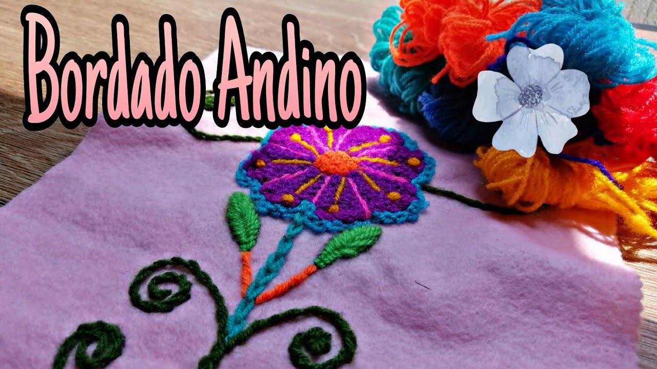 Nuevo PUNTO CRESPO y Bordado Ayacuchano / Tutorial Paso a Paso