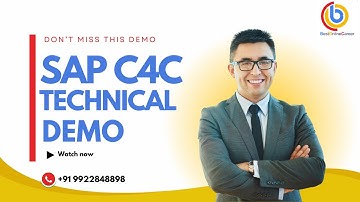 𝐒𝐀𝐏 𝐂𝟒𝐂 𝐓𝐞𝐜𝐡𝐧𝐢𝐜𝐚𝐥 𝐓𝐫𝐚𝐢𝐧𝐢𝐧𝐠 𝐃𝐞𝐦𝐨 – 𝐇𝐚𝐧𝐝𝐬-𝐨𝐧 𝐰𝐢𝐭𝐡 𝐒𝐃𝐊 & 𝐄𝐱𝐭𝐞𝐧𝐬𝐢𝐨𝐧𝐬