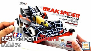Build #9 | How to build/Assemble Beak Spider Premium Super II chassi  #tamiya #mini4wd #toys