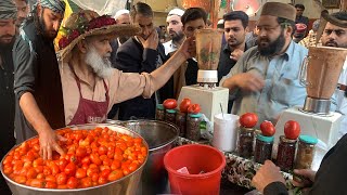 Ramadan fastest chutney | 71 year old man making and selling | People crazy street food pakistan